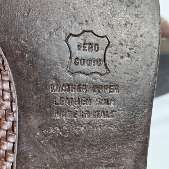 Alfani US Women's Size 10 Brown Basketweave Loafer Almond Shaped Toe Slip On - Picture 10 of 13